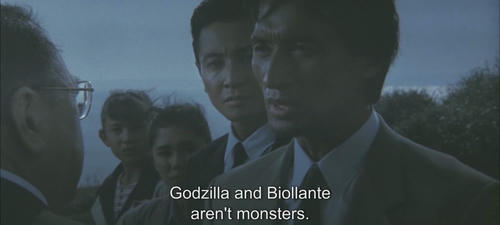 Godzilla and Biollante are not the monsters