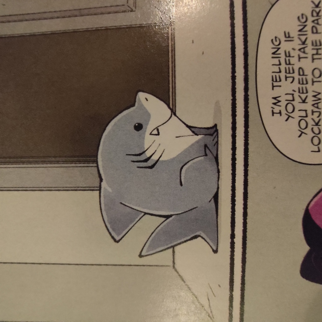 jeff the shark dog