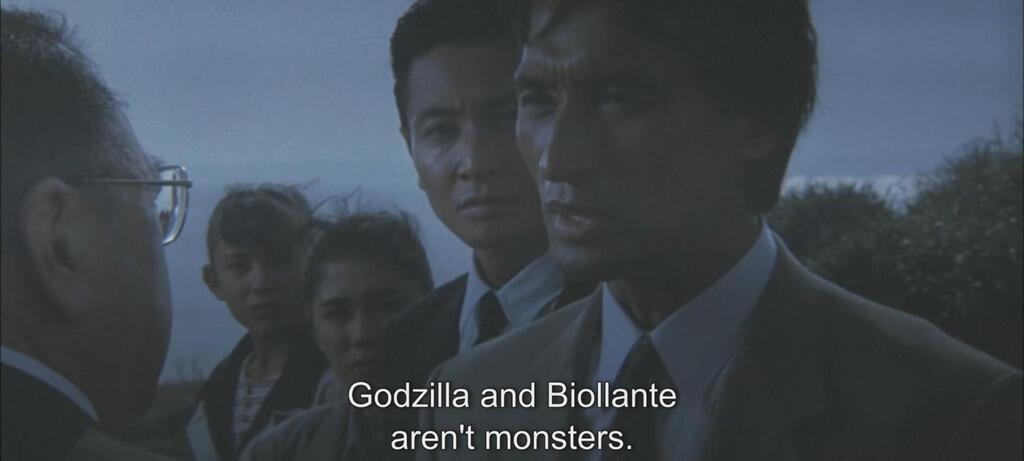 Godzilla and Biollante are not the monsters